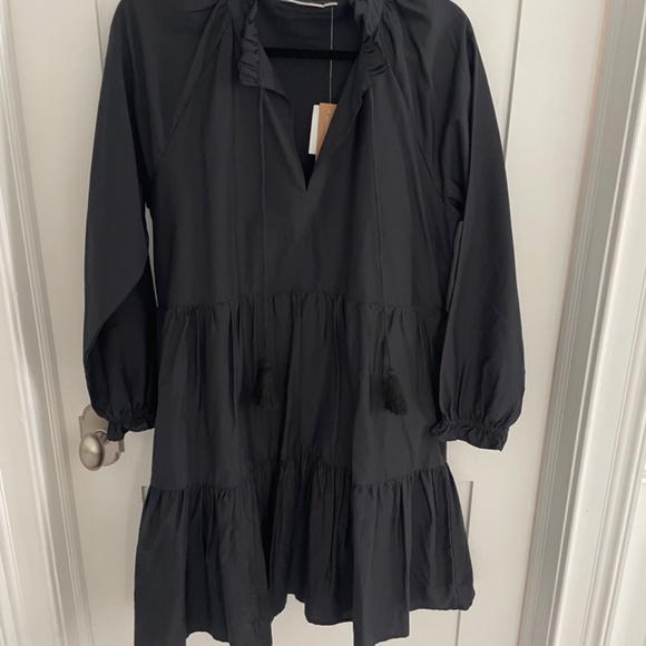 Roberta Roller Rabbit Dresses & Skirts - Roberta Roller Rabbit Janni Black Tassel Dress NWT Medium